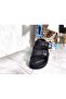 Garson Black Pool Garden Sea Raw Coat House Slippers - 5