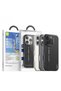 iPhone 16 Magsafe Compatible Premium Leather Gray Leather Phone Case - 2