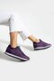 Peru Genuine Leather Laser-Black Women's Sports Shoes - 3