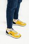 Peru Genuine Leather Mustard-Navy Men's Sports Shoes - 2