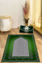 Digital Printed Non-Slip Base Washable Gift Dowry Prayer Mat Prayer Rug