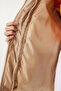 Women's Beige Fur Collar Puffer Jacket Aw00011 - 5