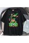 Enya Takı Harajuku Anime One Piece Zoro Black Oversize T-Shirt