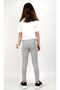 Girl's Long Tights Lycra Cotton Gray - 4
