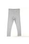 Girl's Long Tights Lycra Cotton Gray - 5