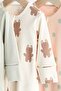 100% Organic Cotton Green Footless Animal Patterned 3-Piece Sleeping Bag Set Alyk79474 - 6