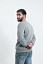 3 Thread Men's Crew Neck Sweat Puff Soft Fabric - 5