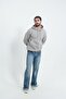 3 Thread Men's Side Pocket Hooded Sweat Puff Soft Fabric - 6