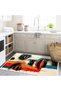 Atlas Collection Abstract Design Retro Portrait Patterned Creative Modern Decorative Rug 28 - 3