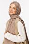 Canyon Checkerboard Pattern Silky Jacquard Shawl - 6