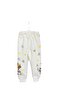 Girl's Shiny Stone Embroidered Pompom Cute Deer Printed Bottom / Top Sweatshirt Set - 4