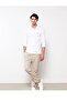 Polo Collar Long Sleeve Sweatshirt