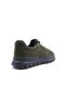 Alphen Genuine Nubuck Leather Elastic Winter Khaki Green Men's Shoes - 4