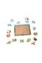 Chicken and Its Family 16 Pieces Educational Learning Wooden Kids Puzzle Montessori Jigsaw Baby Children Toy - 3