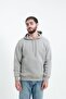 3 Thread Men's Side Pocket Hooded Sweat Puff Soft Fabric - 3