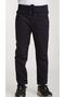 Ribbed Lace-Up School Kids Trousers with Elastic Waist - Multi Pockets
