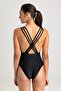 ZIP DETAILED ONE PIECE BLACK - 6