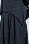 2248_High Collar Wide Fit Blouse and Skirt Set - 4