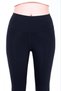 HIGH WAIST LASER CUT WIDE WAIST ELASTIC SUBMERSIBLE FABRIC SPORT LEGGINGS - 4