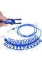 12 Latches Portable Elastic Balcony Hallway Home Hallway Bedroom Office Clothesline - 3