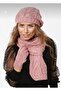 Women's Winter 3-Piece Scarf, Beret and Gloves Set - 2