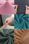 Chair Cover, Chair Cover Mustard Color Washable Elastic 1 Piece Chair Cover - 6