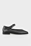 Black Leather Women's Casual Shoes