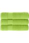 Tomurcuk 100% Cotton 3-Piece Bath Towel Set |   70X140Cm |   Green