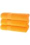 Tomurcuk 100% Cotton 3-Piece Bath Towel Set |   70X140Cm |   Orange - 2