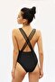 ZIP DETAILED ONE PIECE BLACK - 3