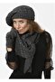 Women's Winter Painter 3-Piece Set Scarf, Beret and Glove Set