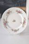 Moss Rose Bone China English Vintage Cake Plate 21 cm
