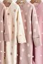 100% Organic Cotton Pink Heart/Polka Dot 4-Piece Sleeping Bag Set Alyk79494 - 6