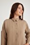 Mink Modal Oversize Shirt - 3