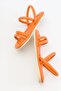 2-Piece Women's Sandals Orange - 6