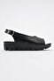 Women's Daily Sandals BLACK SKIN - 2