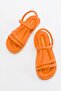 2-Piece Women's Sandals Orange - 5