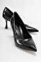 Women's Stiletto Shoes BLACK CROCO