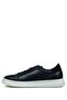 Swit Genuine Leather Navy Blue Men's Shoes - 4