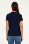Women's Navy Blue T-Shirt 50285842 -Vr033 - 5