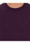 Purple Slim Fit Crew Neck Basic Knitwear Sweater 50257290-Vr038 - 6