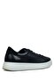 Swit Genuine Leather Navy Blue Men's Shoes - 3