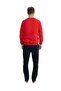 U.S. Polo Assn. Men's Long Sleeve Round Neck Two Thread Tracksuit Pajama Set S25811 - 3