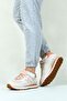 Chile Genuine Leather Lamb-Coral Women's Sports Shoes - 5