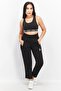 Women Sportswear Fit Embroidered Logo Sweatpants, Black - 3