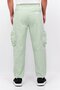 Men Sportswear Fit Outdoor Cargo Pants, Mint Green - 4