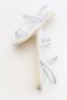 2-Piece Women's Sandals White - 6