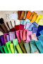 Women's 5 Pairs Mixed Color Seasonal Long Tennis Socks - 2