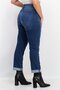 Women Slim Fit High Rise Stretchable Denim, Blue - 2