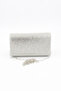 064 450 silver full crystal stone evening bag night bag clutch - 3